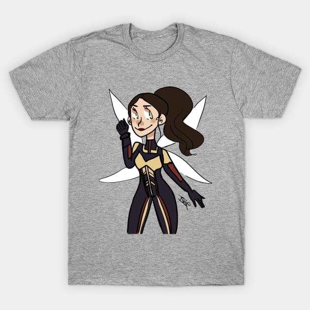 Hope Van Dyne T-Shirt by MershadiesArt